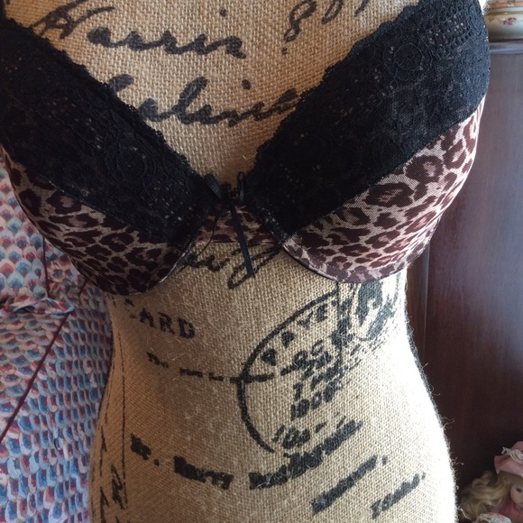 Rampage Other - Animal print lace bra